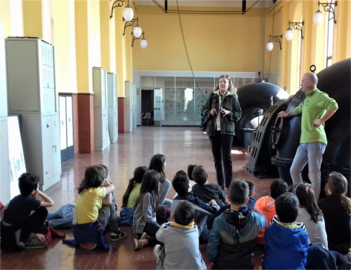 Scuole primarie di Sala Bolognese in visita ai nostri impianti 