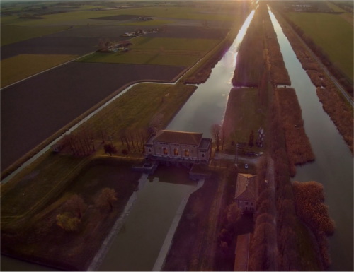 Un videoclip aereo per scoprire le strutture della Renana 