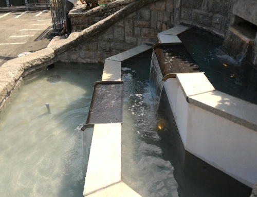 Inaugurazione restauro della fontana di Gaggio Montano
