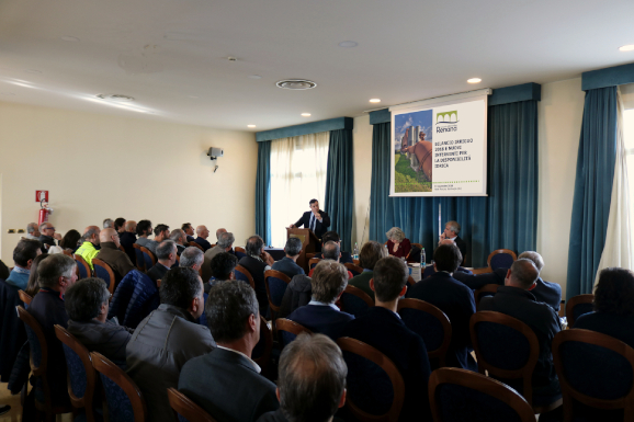 Il progetto della Renana 1° in Italia per sostenibilità idrica