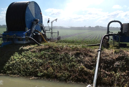 L'acqua di superficie distribuita dai consorzi è fondamentale per l'agro-alimentare