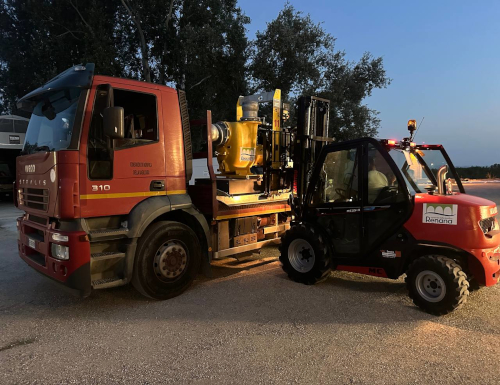 Quando siccità fa rima con solidarietà: la pompa in prestito al consorzio lucano